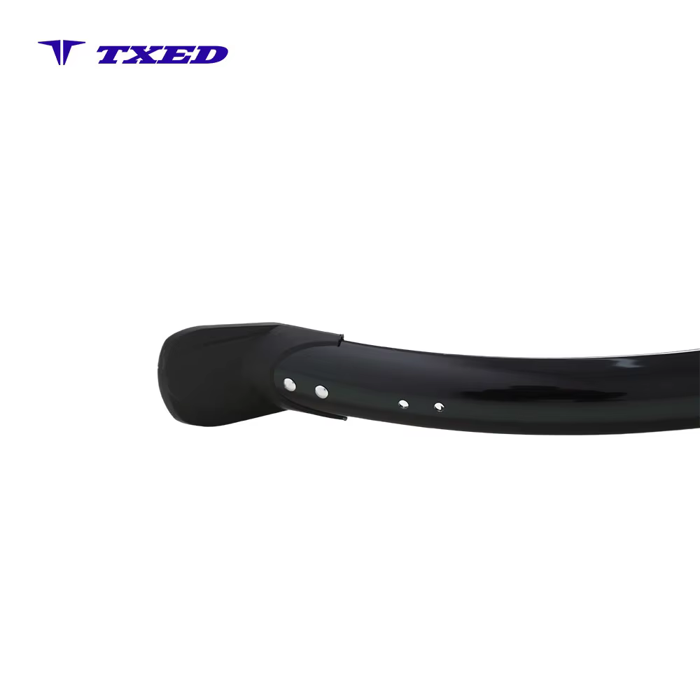 Fangda FD-PET-AB 700C Plastic 50mm Wide 370mm Radius Bike Fender Mudguard with UV Resistant for Road Bike & E-bike detail image 3