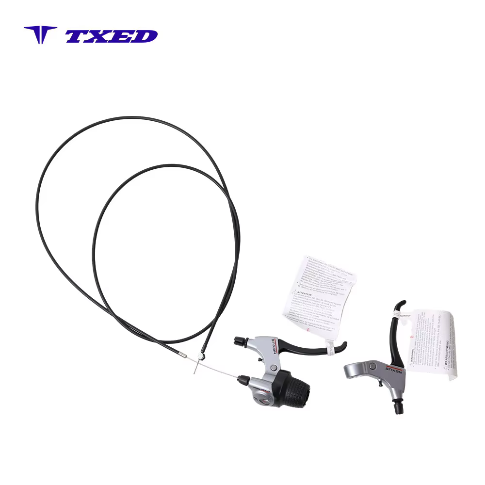 For 7 Speed Aluminum Alloy Mountain Bike/City Bike Brake Shifter Combo Integrated Shifter Lever with Twist Shifter