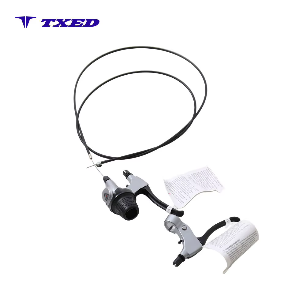 For 7 Speed Aluminum Alloy Mountain Bike/City Bike Brake Shifter Combo Integrated Shifter Lever with Twist Shifter detail image 2
