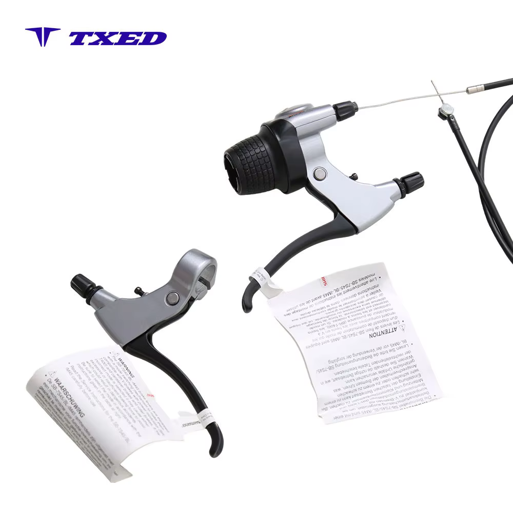 For 7 Speed Aluminum Alloy Mountain Bike/City Bike Brake Shifter Combo Integrated Shifter Lever with Twist Shifter detail image 5