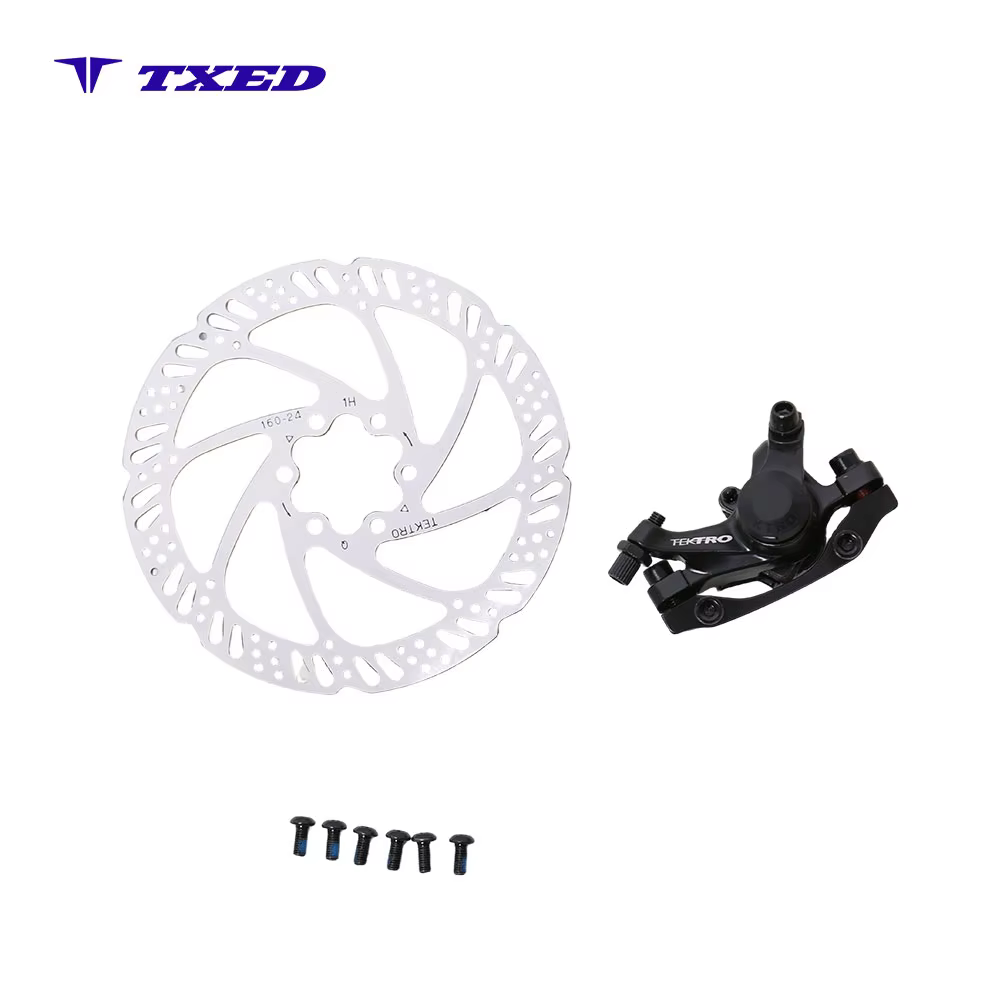 For Front Mechanic Disc Brake M280 with 160mm Aluminum Rotor for Mountain Bikes