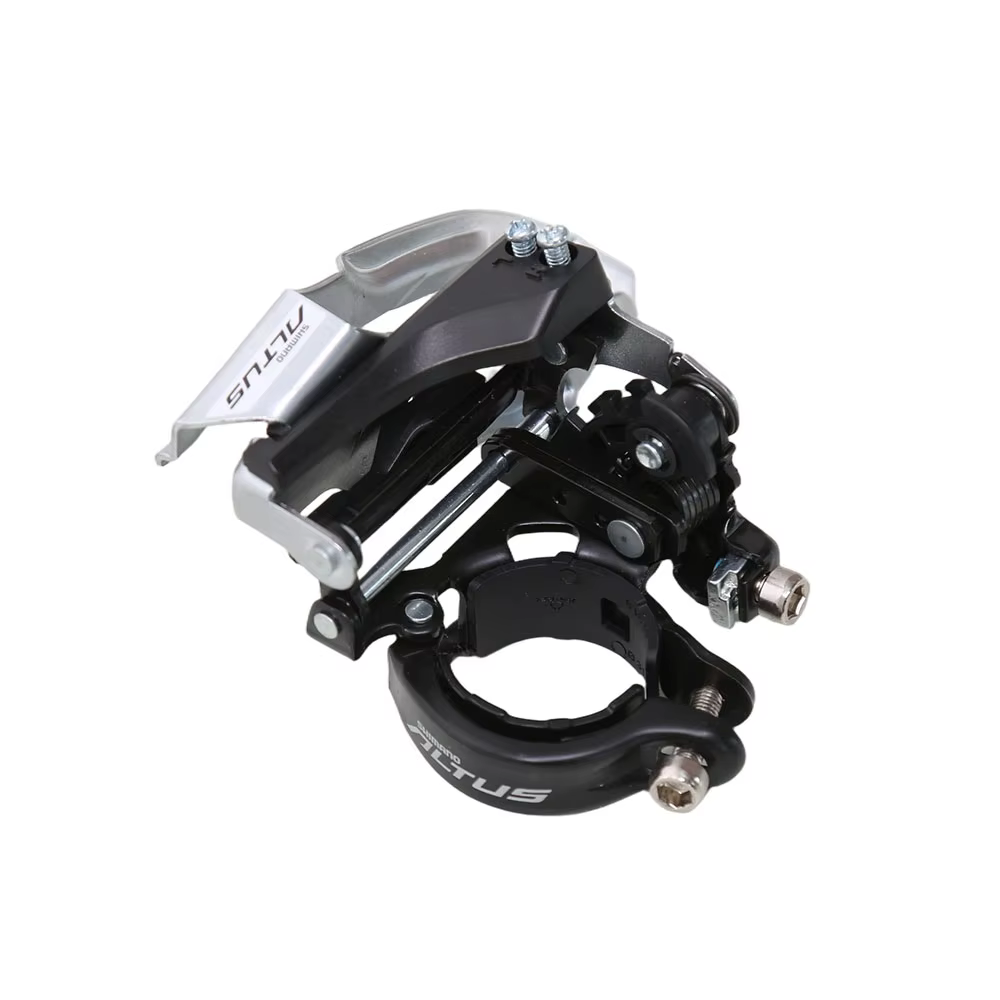 For M370 High Performance Aluminum Alloy Mountain Bike Front Derailleur for 3-Speed Drivetrain-Lightweight & Durable detail image 6