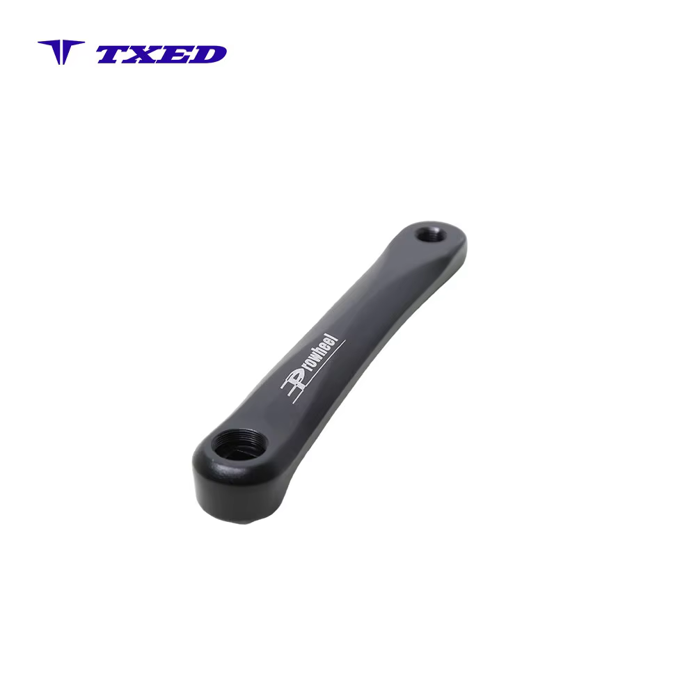 Four-corner Heart BMX Road Bicycles Crankset 3/32"x42T X170MM X9/16" Black Toothed Disc Anodized Aluminum Lightweight Alloy detail image 3