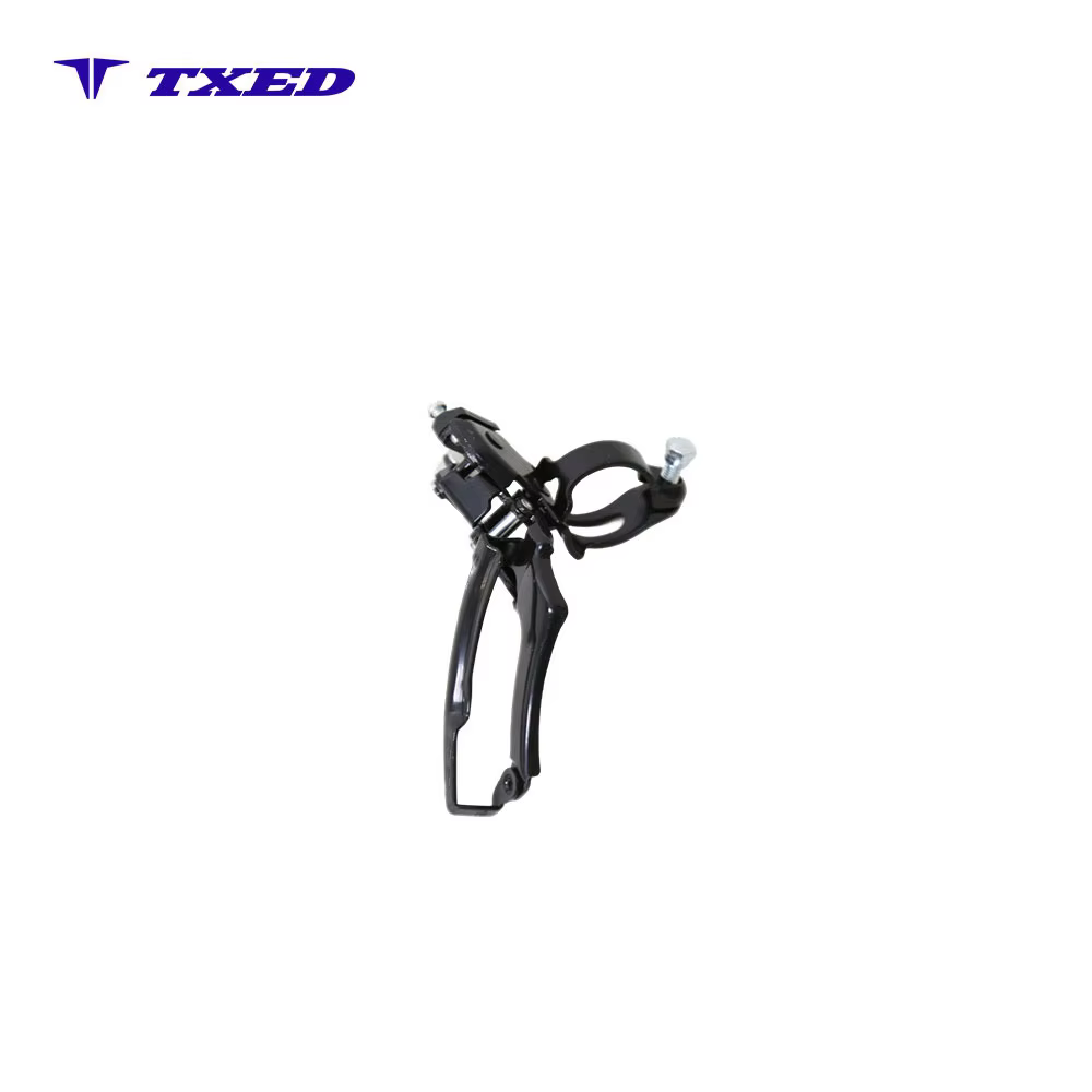Front Derailleur Bicycle Aluminum Alloy 3 Speed MTB Folding Bike Front Gear Shifter Durable Lightweight Adjustable Cycling