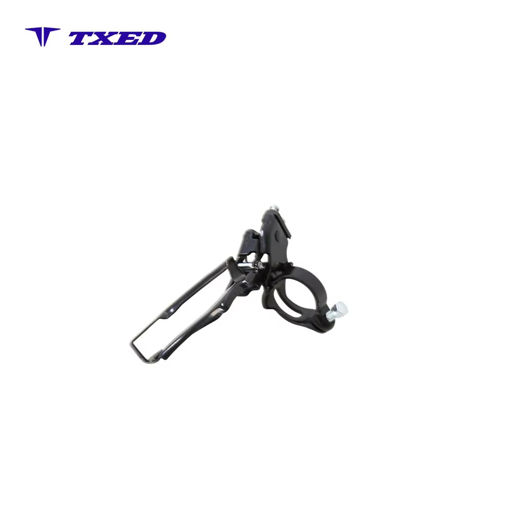 Front Derailleur Bicycle Aluminum Alloy 3 Speed MTB Folding Bike Front Gear Shifter Durable Lightweight Adjustable Cycling detail image 3