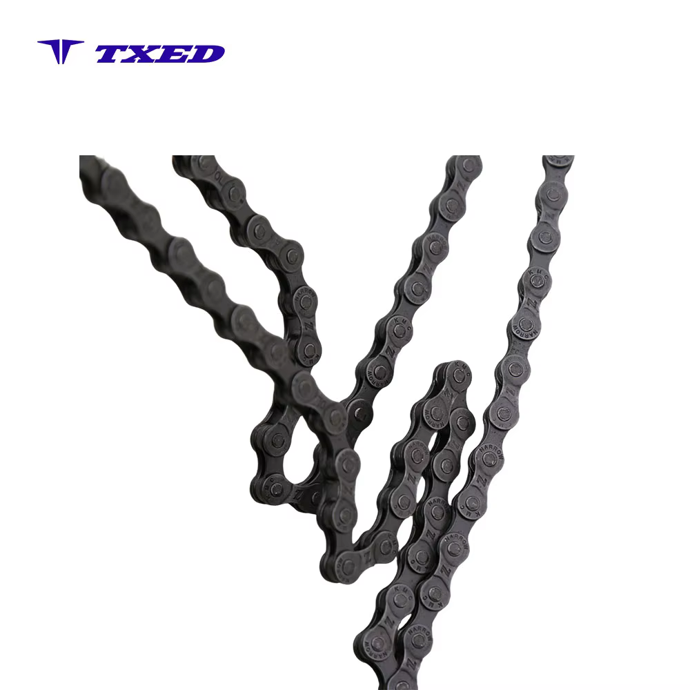Guimeng High-Performance Durable MTB Bicycle Steel Chain Z8.3GYGY for Gear Shifting 1/2"x3/32"x116L CN TIA detail image 3