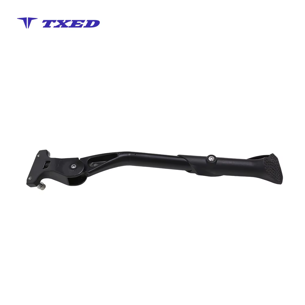 Heavy Duty Aluminum Bicycle Side Stand Double Hole 28-32cm for Rear Axle Electric Bicycle Accessories detail image 3