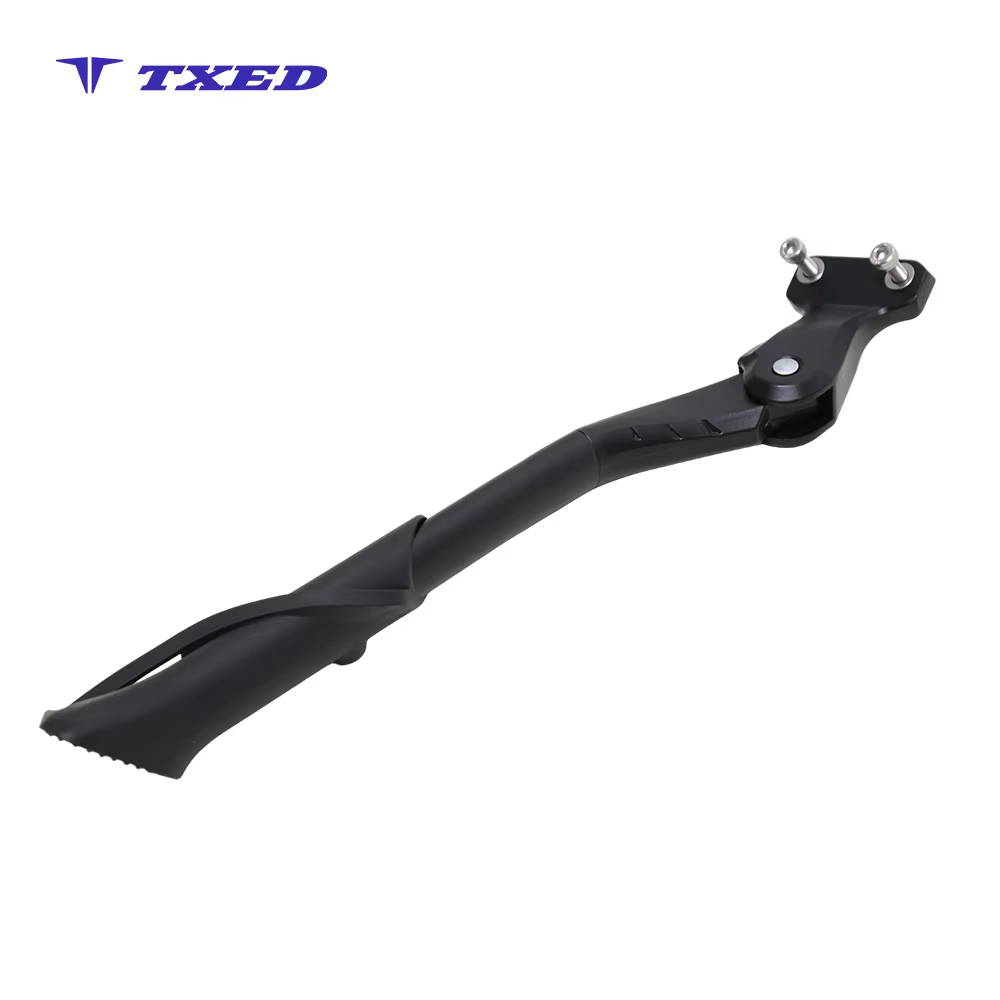 Heavy Duty Aluminum Bicycle Side Stand Double Hole 28-32cm for Rear Axle Electric Bicycle Accessories detail image 6
