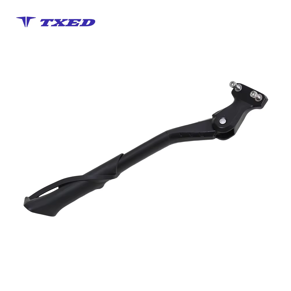 Heavy Duty Aluminum Bicycle Side Stand Double Hole 28-32cm for Rear Axle Electric Bicycle Accessories detail image 7