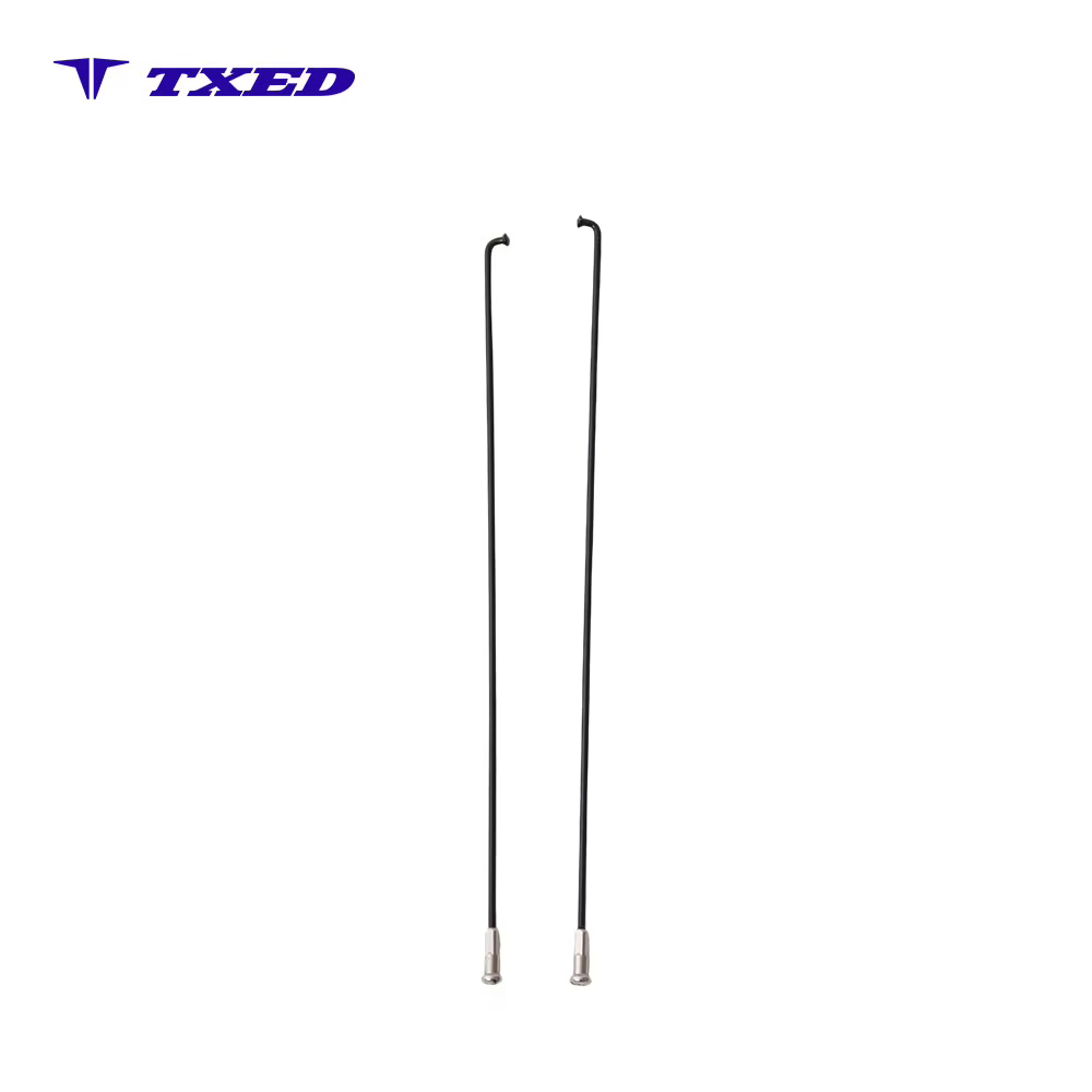 High Quality 13G Stainless Steel Bicycle Spokes with 16mm Brass Nipple Ed Finish Bike Spoke for E-bike WANHUA TXED01 detail image 4