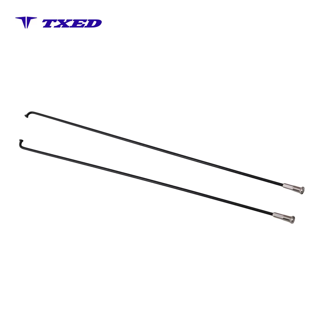High Quality 13G Stainless Steel Bicycle Spokes with 16mm Brass Nipple Ed Finish Bike Spoke for E-bike WANHUA TXED01 detail image 5