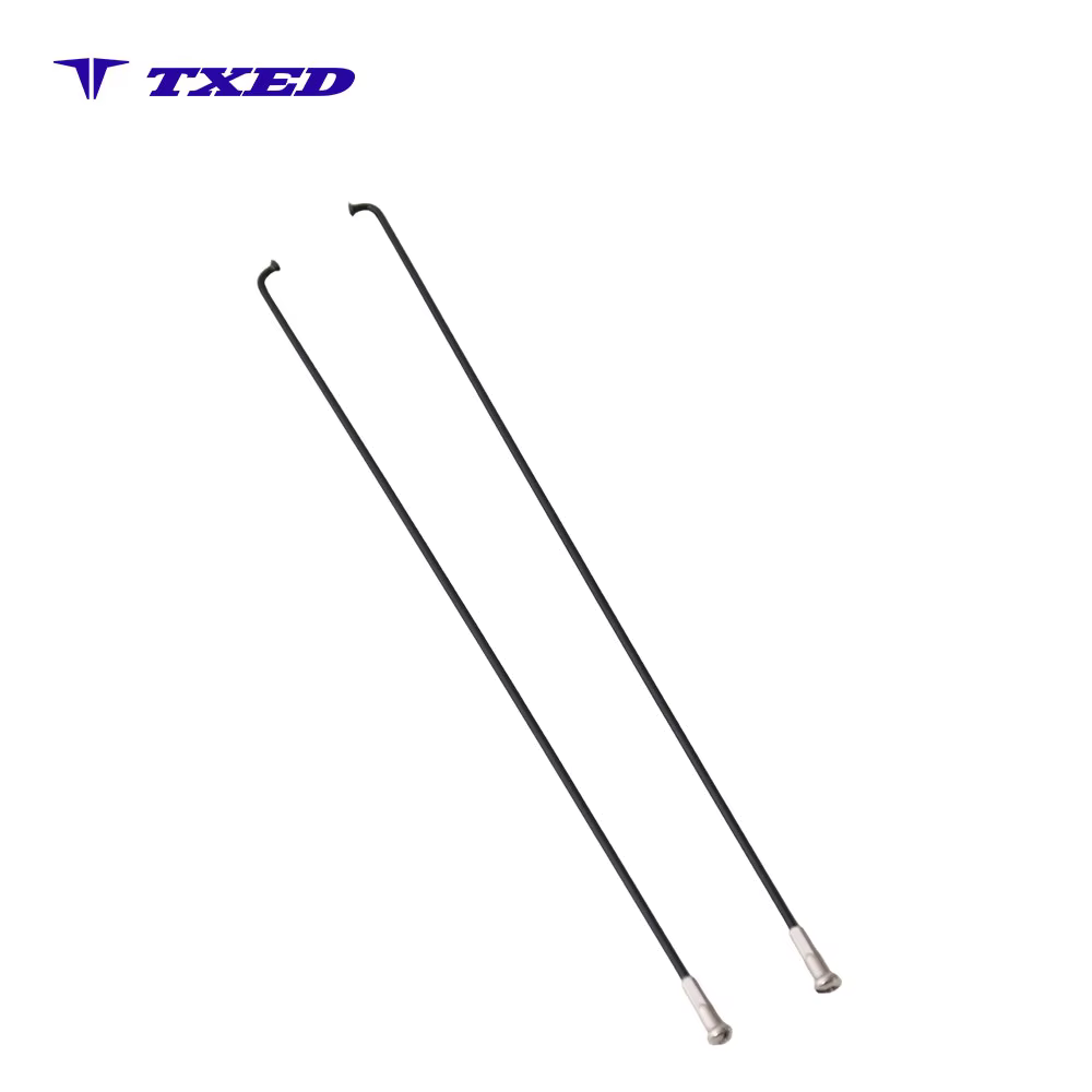 High Quality 13G Stainless Steel Bicycle Spokes with 16mm Brass Nipple Ed Finish Bike Spoke for E-bike WANHUA TXED01 detail image 6