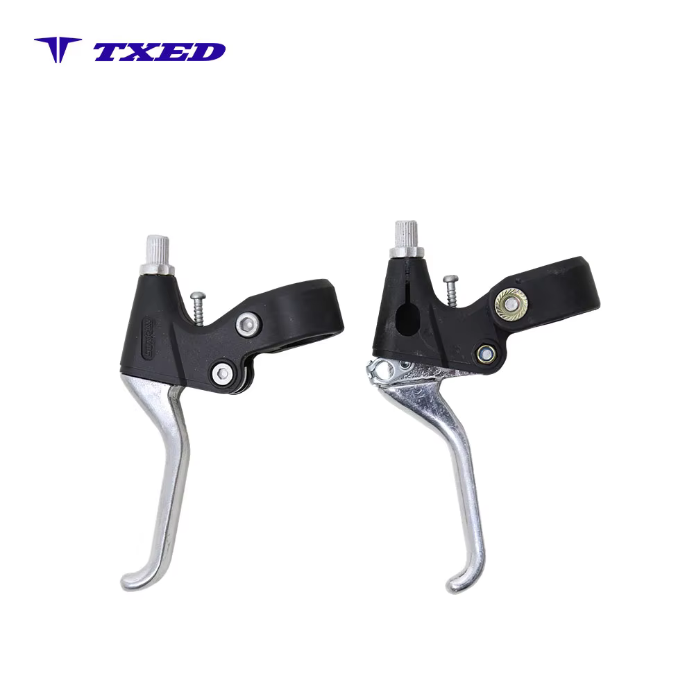 High-quality Richi Grip Comfortable Made of Aluminum Material Three-finger Adjustable Bicycle Brake Levers for Kids' Bikes detail image 1