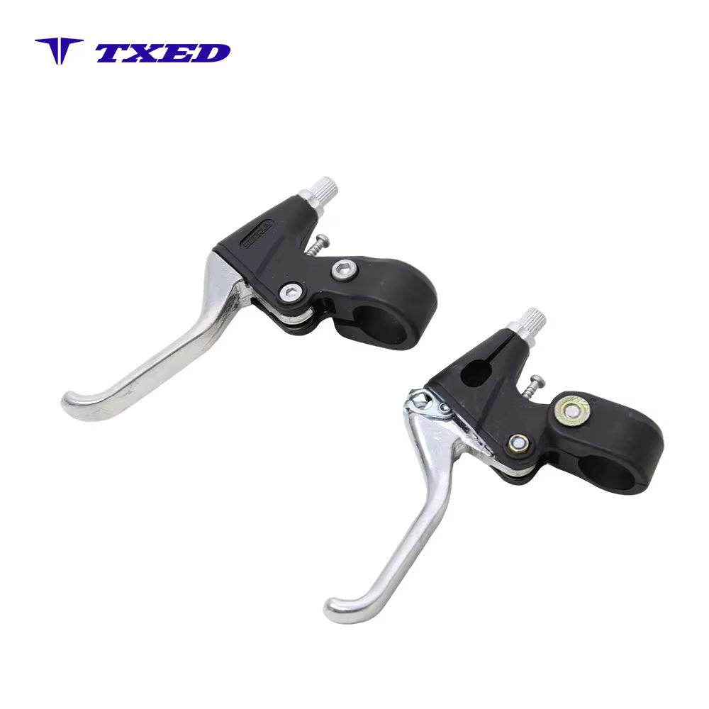 High-quality Richi Grip Comfortable Made of Aluminum Material Three-finger Adjustable Bicycle Brake Levers for Kids' Bikes detail image 3