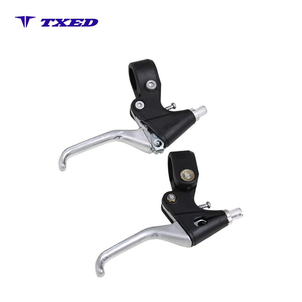 High-quality Richi Grip Comfortable Made of Aluminum Material Three-finger Adjustable Bicycle Brake Levers for Kids' Bikes detail image 5