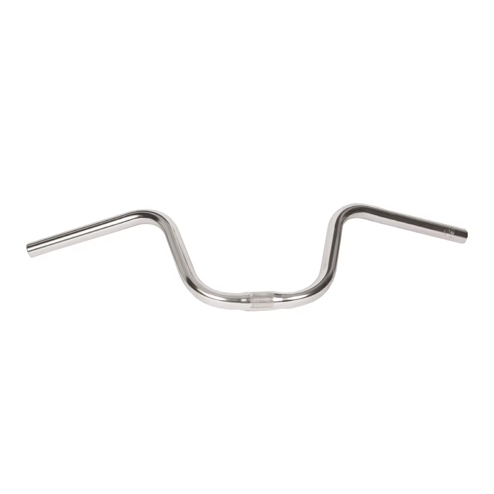High Rise Cruiser Bicycle Handlebar 520 540 560mm Steel Alloy Stainless Steel Bar 25 4mm Clamp with 5 to 25 Degree Backsweep detail image 1