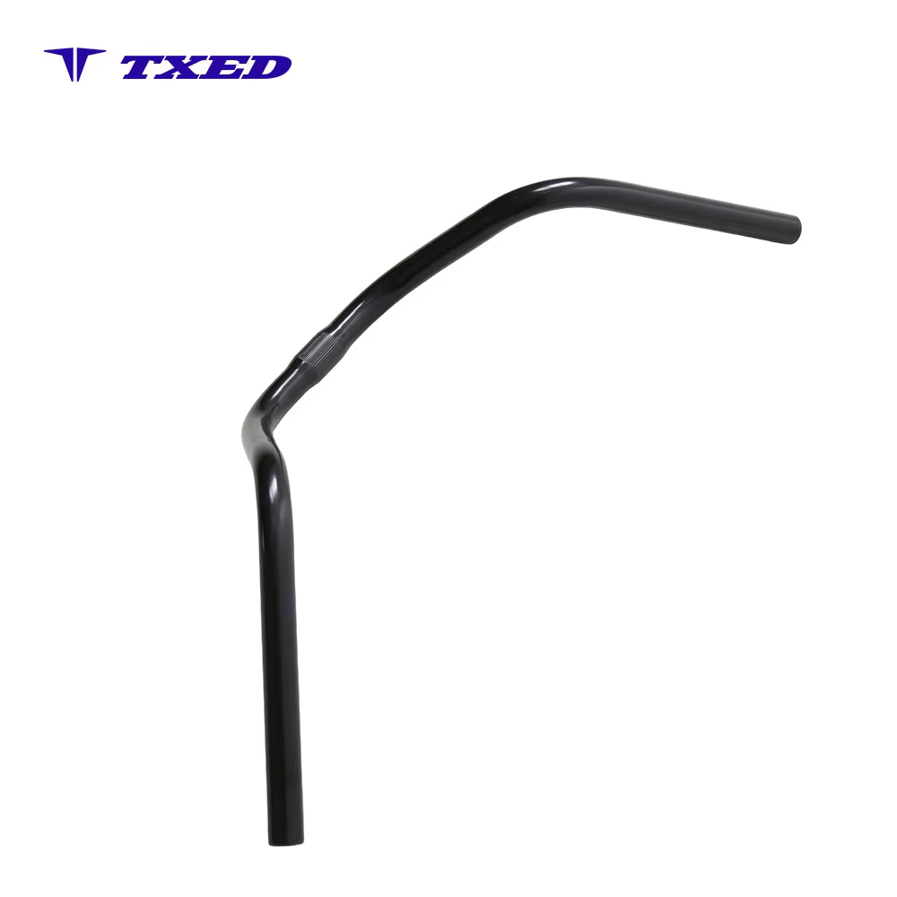 High Rise Flat Bicycle Handlebar JB 6824 610mm Length 130mm Height Universal Component for Road Bicycles Comfortable Riding No