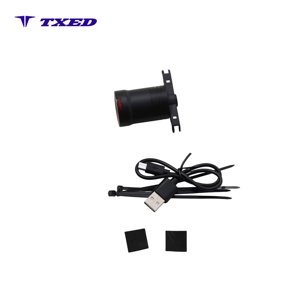 Ipx6 Waterproof Usb Rechargeable Smart Vibration Induction Brake Sensor bicycle Rear Light for bicycle Electric bicycle detail image 2