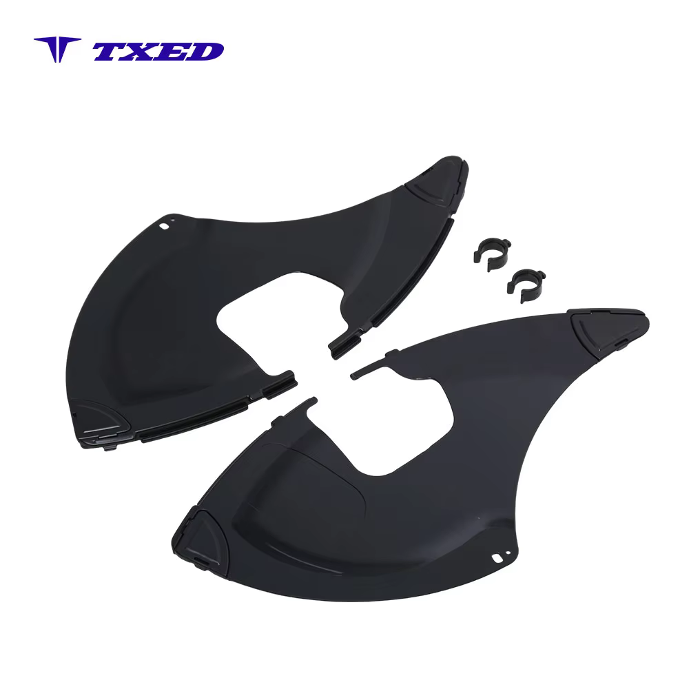 Italy D28 Size Black ABS Plastic Bicycle Skirt Guard with 19 Pairs of Clips Durable & Easy Installation for Road Bike detail image 2