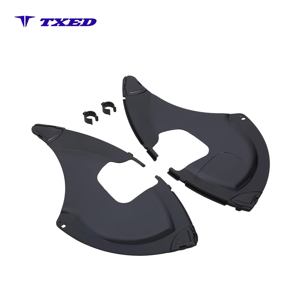 Italy D28 Size Black ABS Plastic Bicycle Skirt Guard with 19 Pairs of Clips Durable & Easy Installation for Road Bike detail image 5