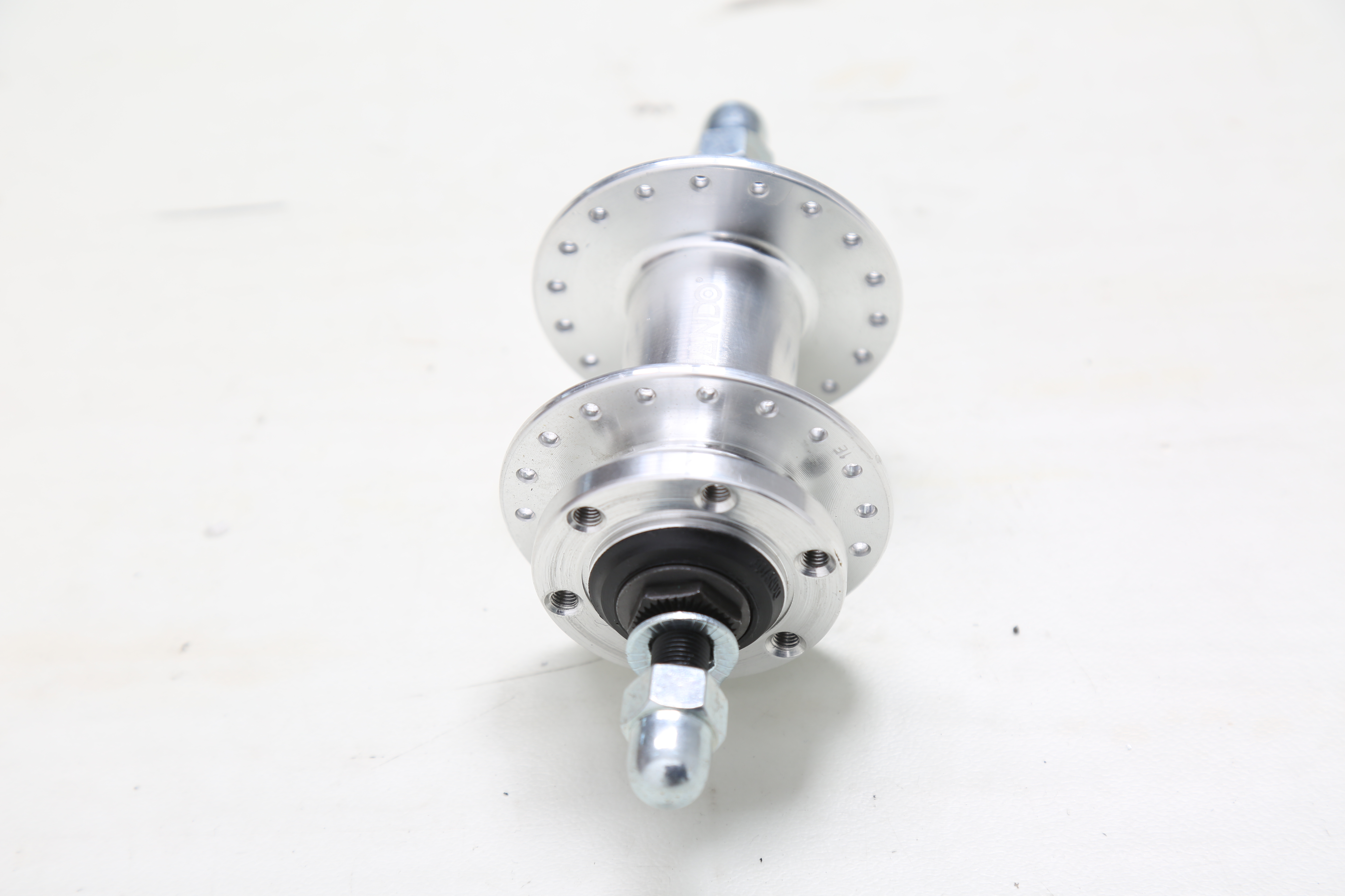 Kunteng KT-K88F 3/8"x13g X36H Aluminum Durable Quick Release Front Hub Disc Mount Brake for Mountain/BMX/E-MTB Bikes detail image 2