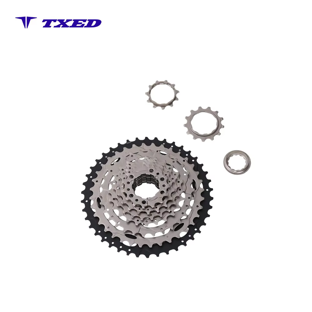 Lantu CS-M5009 Steel Cycling Replacement Drive Accessories 9 Speed 11-42t Bicycle Cassette Freewheel detail image 2