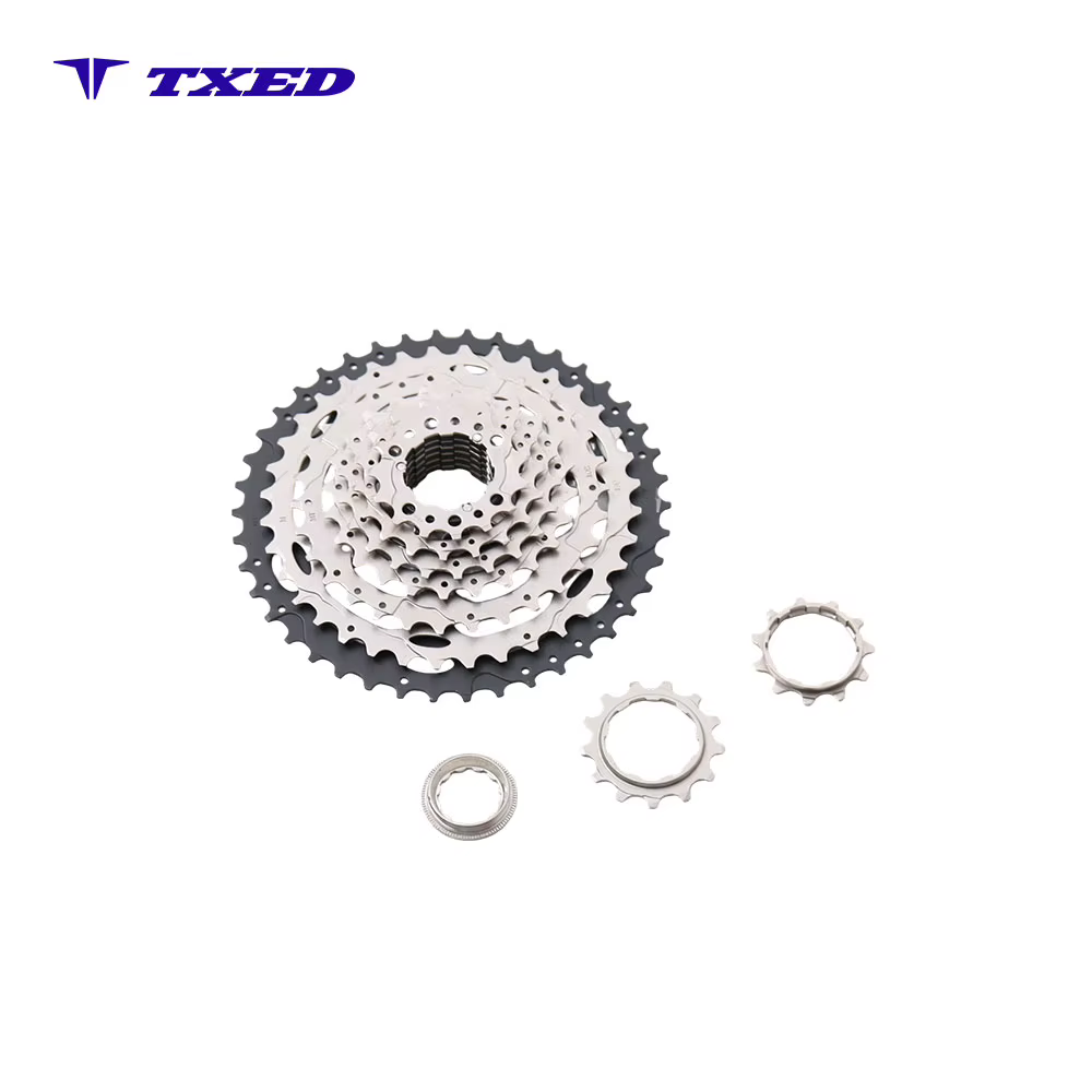 Lantu CS-M5009 Steel Cycling Replacement Drive Accessories 9 Speed 11-42t Bicycle Cassette Freewheel detail image 3