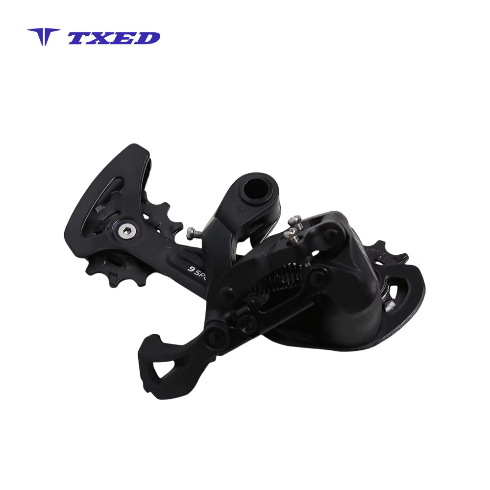 LanTu OEM Aluminum Alloy Bicycle Rear Derailleur 9 Speed Long Cage RD-V5009-LX for Mountain & Road Bikes detail image 7