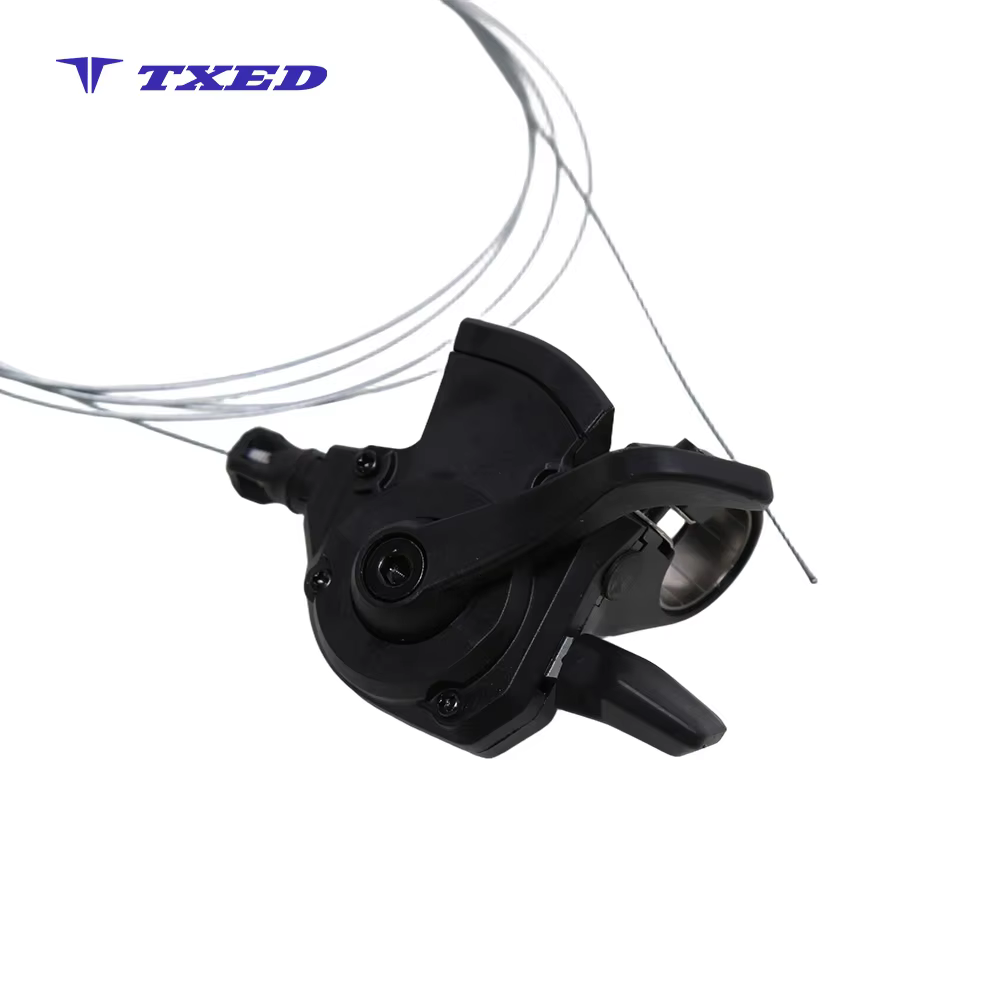 LanTu SL-V5009-9W Aluminum Alloy Indexed Gear Shifter Lever 9 Speed Waterproof Adjustable Electric Bicycle Road/Mountain/City detail image 2