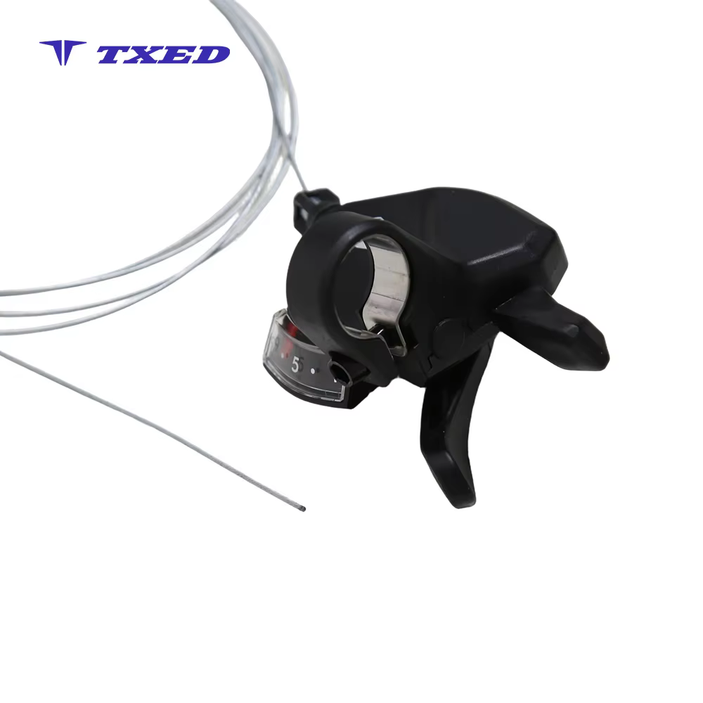 LanTu SL-V5009-9W Aluminum Alloy Indexed Gear Shifter Lever 9 Speed Waterproof Adjustable Electric Bicycle Road/Mountain/City detail image 6