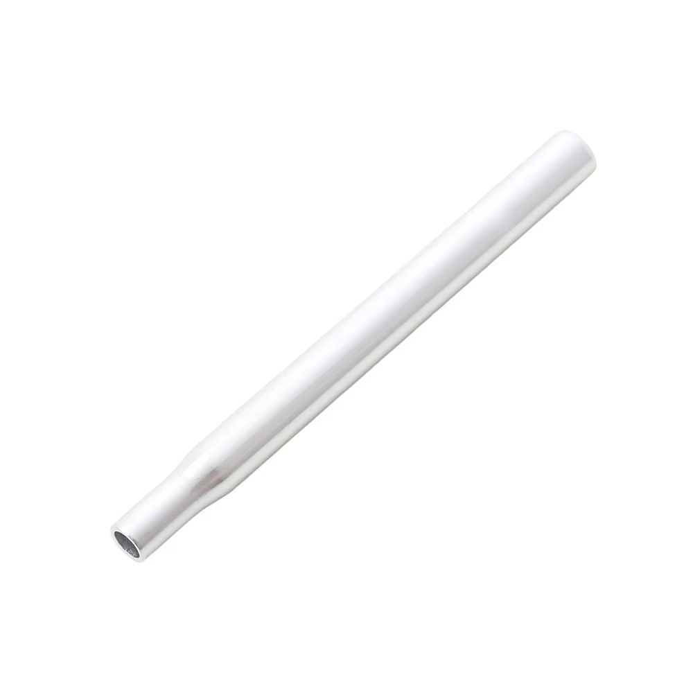 Lightweight Durable Adjustable 27.2mm Diameter 300mm Length Silver Aluminum Alloy Bike Seat Post Universal Fit Scale Marking detail image 4