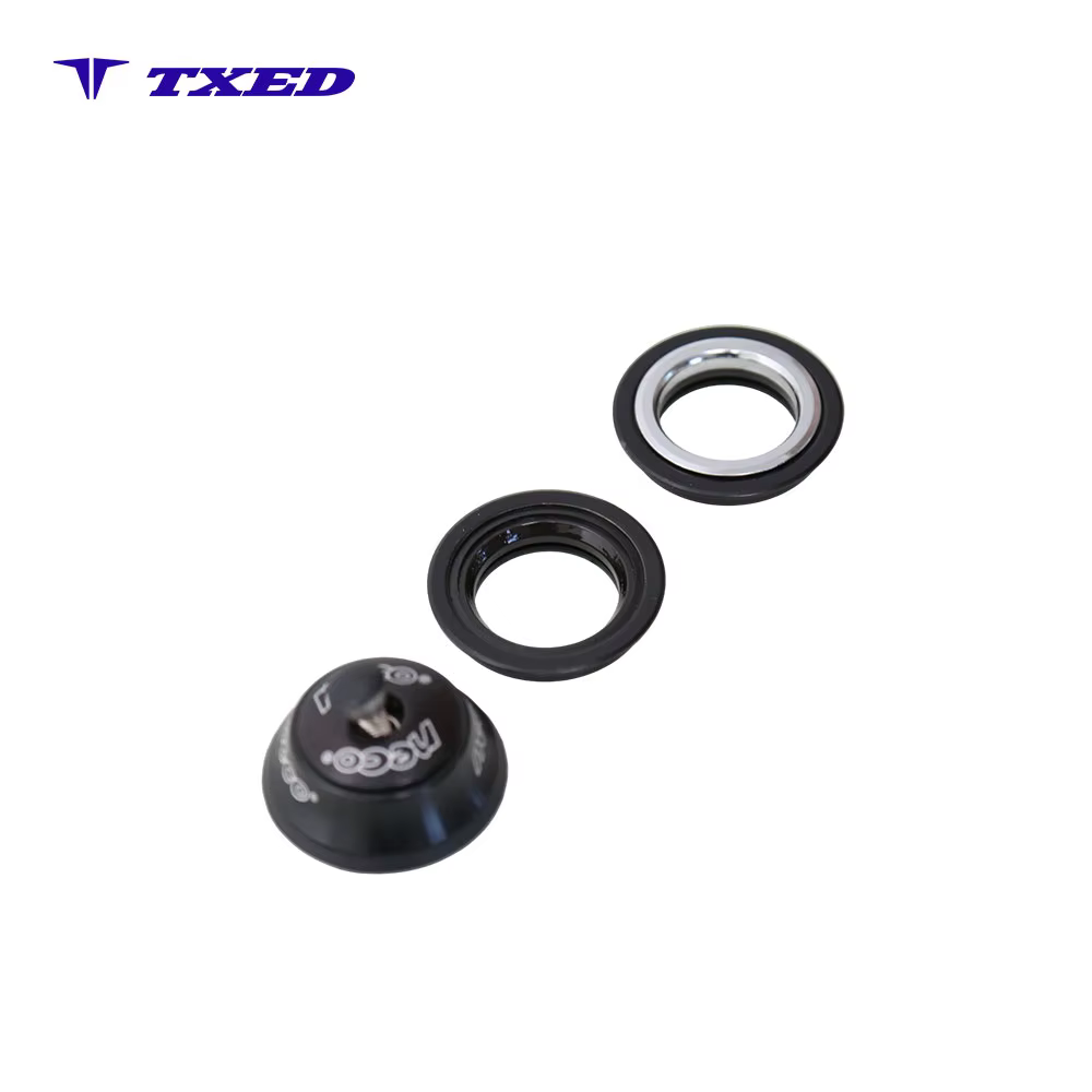 MTB Cruiser Ebike Steering Column Parts Bicycle Headset Bearing Assembly Aluminum Polished detail image 2