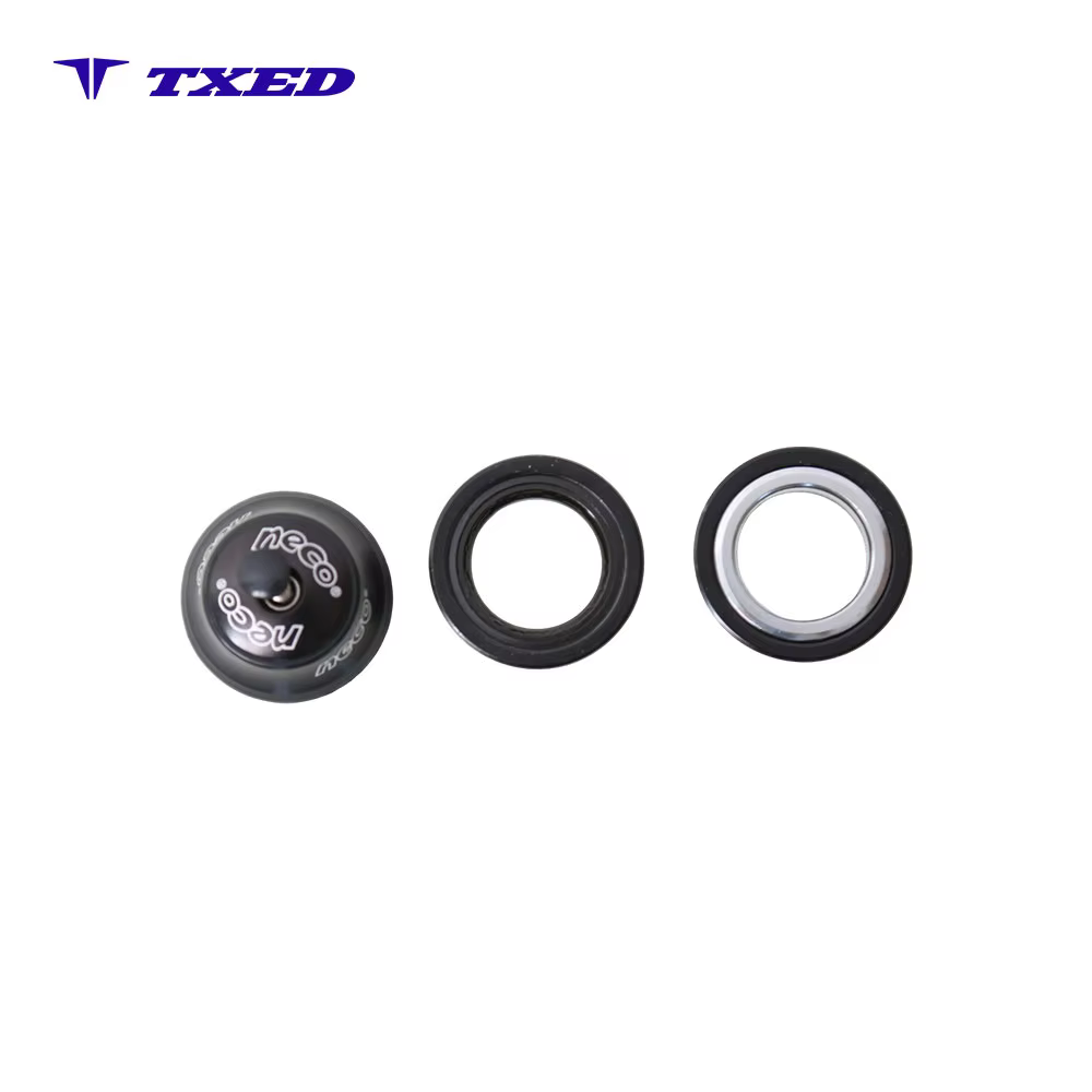 MTB Cruiser Ebike Steering Column Parts Bicycle Headset Bearing Assembly Aluminum Polished detail image 3