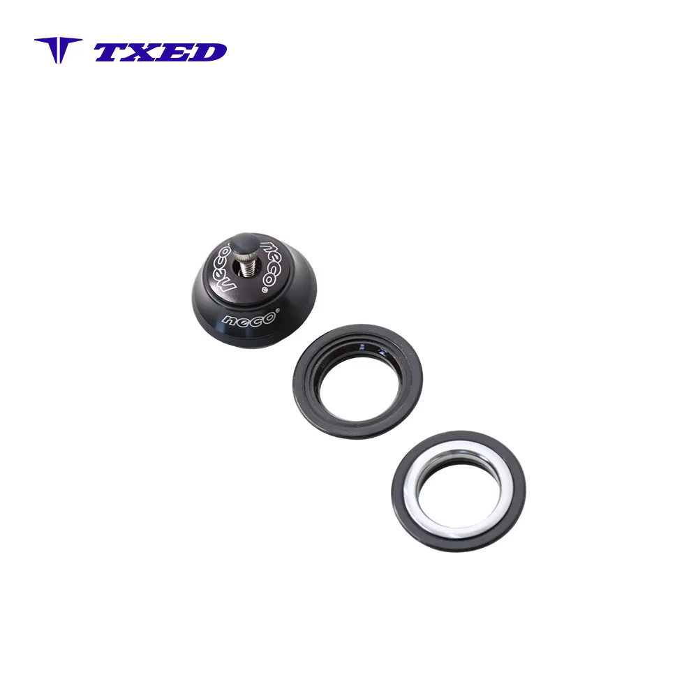 MTB Cruiser Ebike Steering Column Parts Bicycle Headset Bearing Assembly Aluminum Polished detail image 4