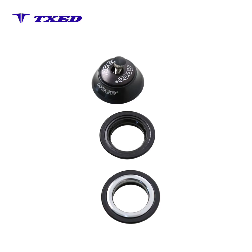 MTB Cruiser Ebike Steering Column Parts Bicycle Headset Bearing Assembly Aluminum Polished detail image 6