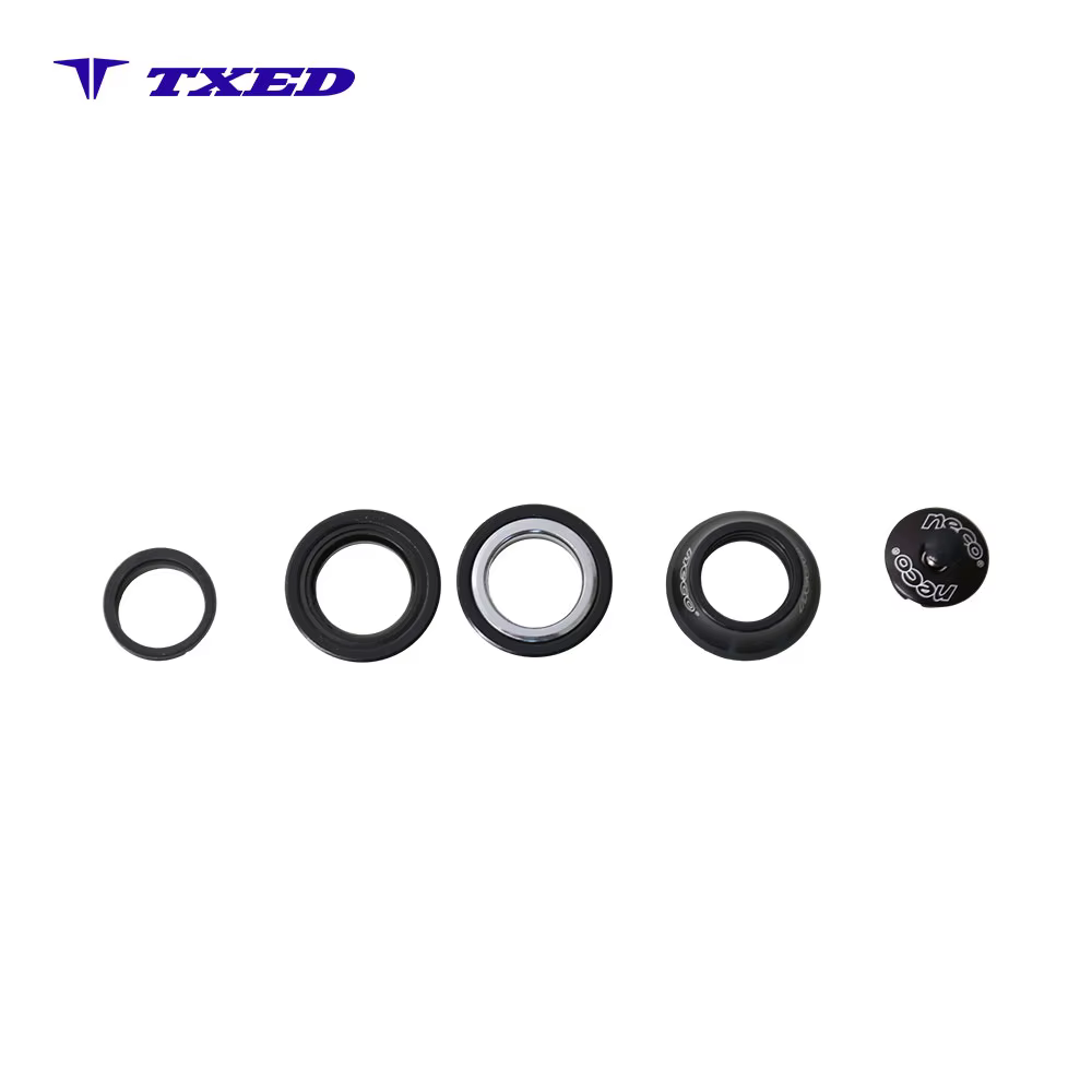 MTB Cruiser Ebike Steering Column Parts Bicycle Headset Bearing Assembly Aluminum Polished detail image 7