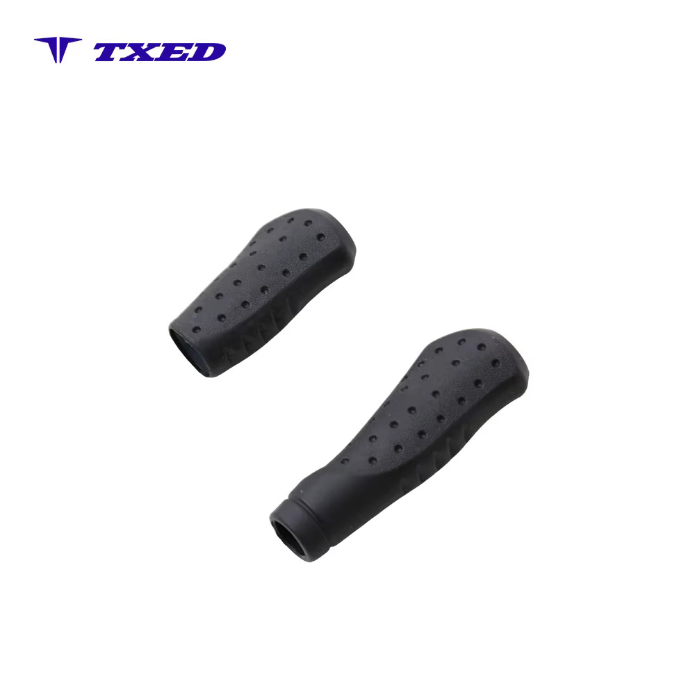 Non-toxic Odorless PVC Bicycle Handlebar Grips Anti-slip Shock Absorbing Bike Handle Grips for Mountain Road Bicycles detail image 3
