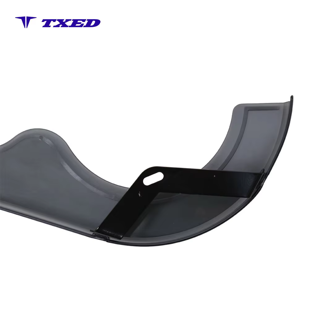 Plastic Rear Smoke Gray Translucent Chain Cover for Electric Bicycle and Mountain Bike detail image 4