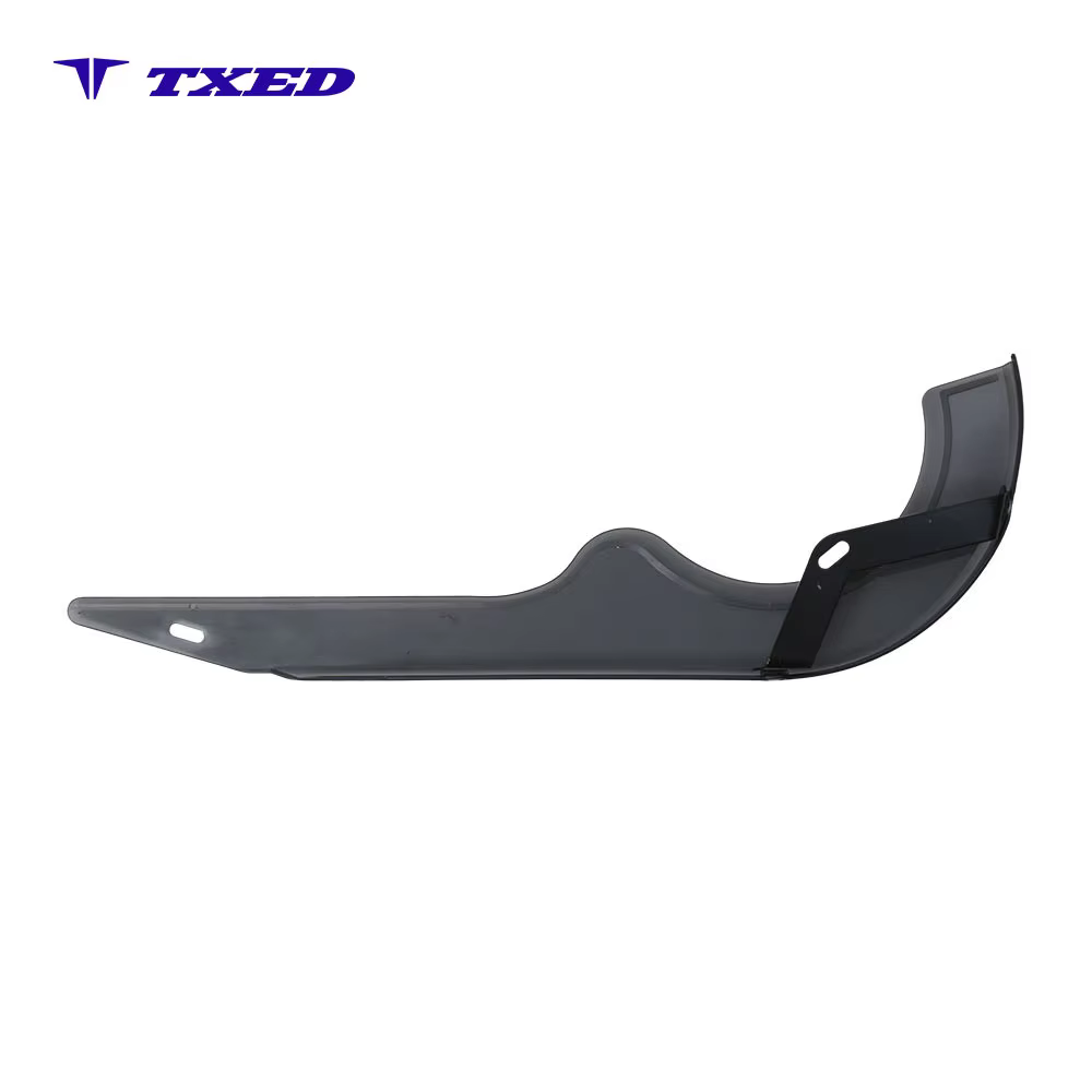 Plastic Rear Smoke Gray Translucent Chain Cover for Electric Bicycle and Mountain Bike detail image 5