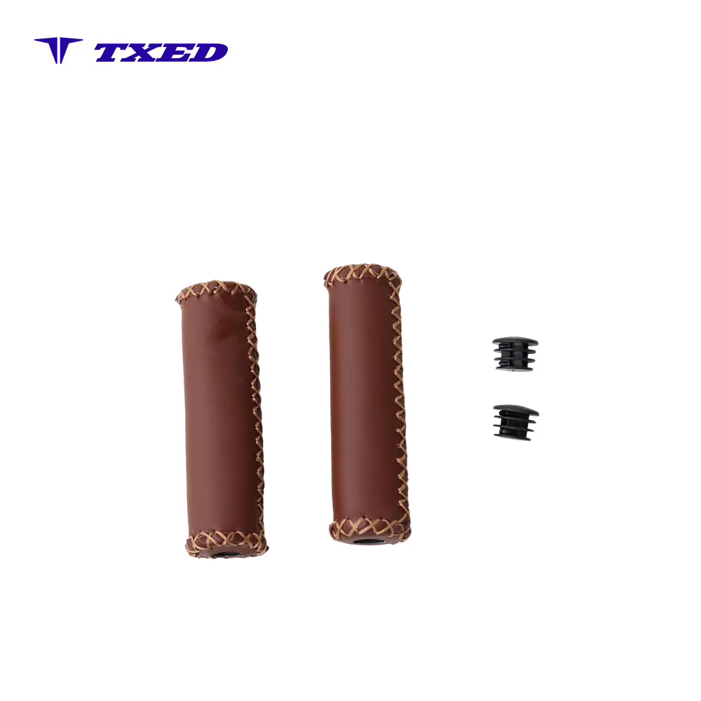 Rubber Bicycle Handlebar Grips Anti-slip Ebike Handle Grips detail image 1