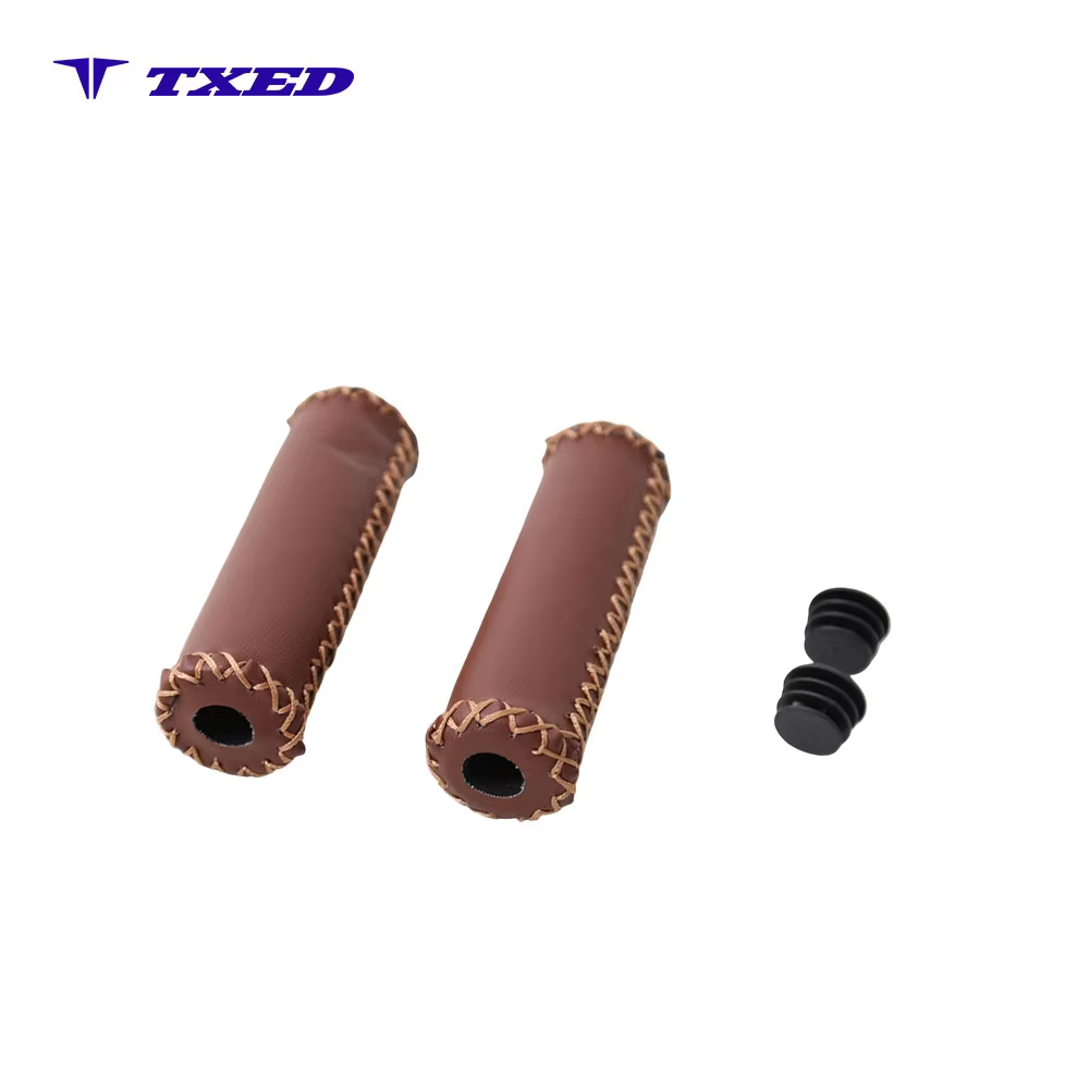Rubber Bicycle Handlebar Grips Anti-slip Ebike Handle Grips detail image 3