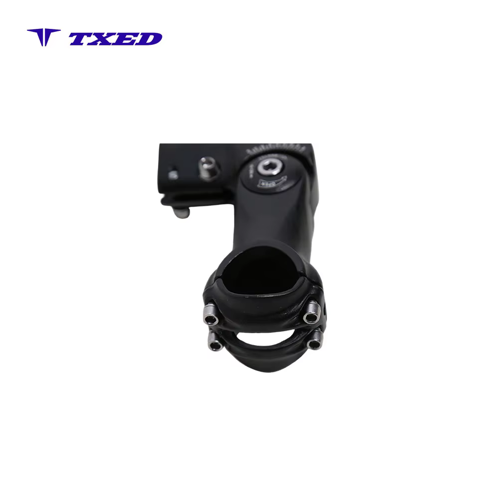Shunmeng Durable Forged Aluminum Adjustable Threadless 31.8x28.6mm EXT100mm 41mm Height Black Bicycle Stem detail image 6