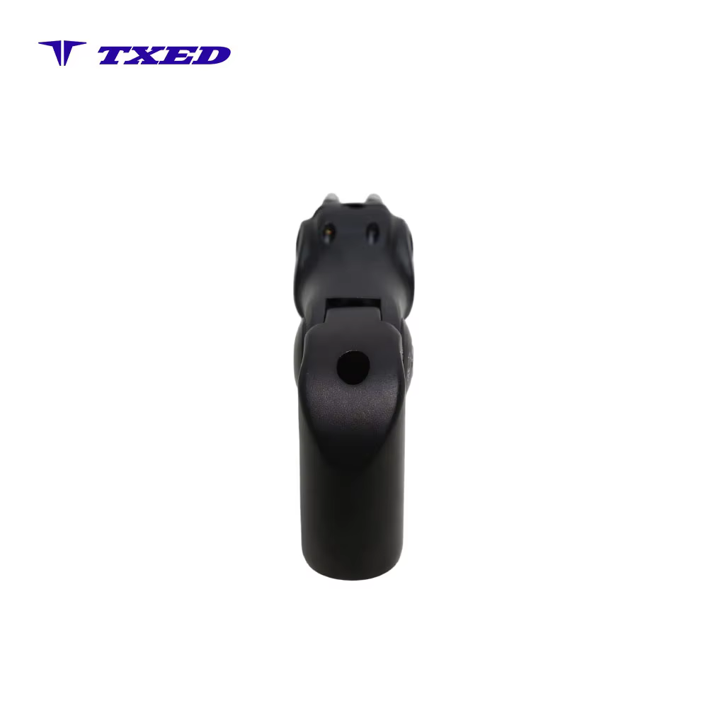 Shunmeng Durable Forged Aluminum Adjustable Threadless 31.8x28.6mm EXT100mm 41mm Height Black Bicycle Stem detail image 7