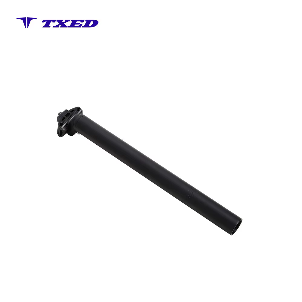 Shunmeng SM-2200 Adjustable Lightweight 30.9x350mm Aluminum Bicycle Seat Post with Safety Line for Road & Mountain Bikes detail image 4