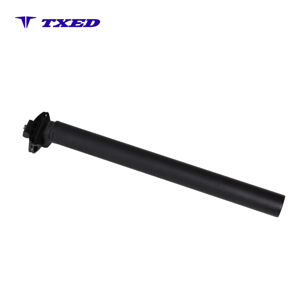 Shunmeng SM-2200 Aluminum Alloy Bicycle Seat Post 30.9mm X 350mm Matte Black Adjustable Mountain Bike-Light Weight & Durable detail image 2