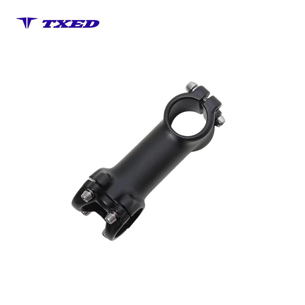 Shunmeng SM-A92-8 Sandy Black Road MTB Bike Aluminum Non-Slip Handlebars Stem Durable and Easy Installation detail image 4