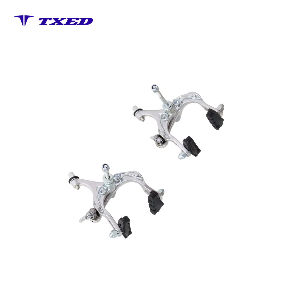 Silver Color Model Road Bicycles 58 38Mm Width 55Mm Height F R 45Mm Brake Pads with Logo Front Rear Calipers detail image 5