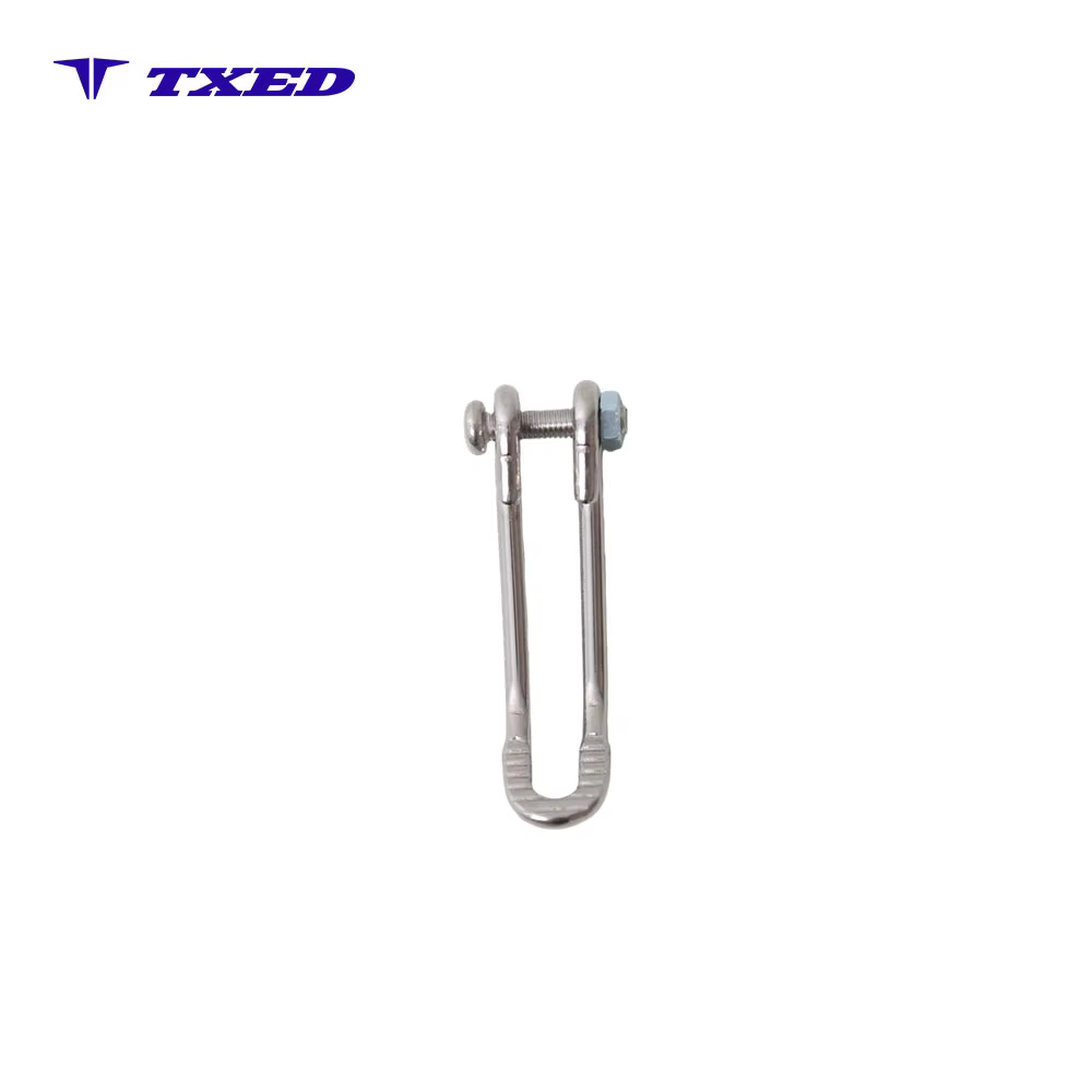Stainless Steel Non-Powered Mount Bracket Bicycle Headlight Fork for Bike Front Light Installation detail image 1