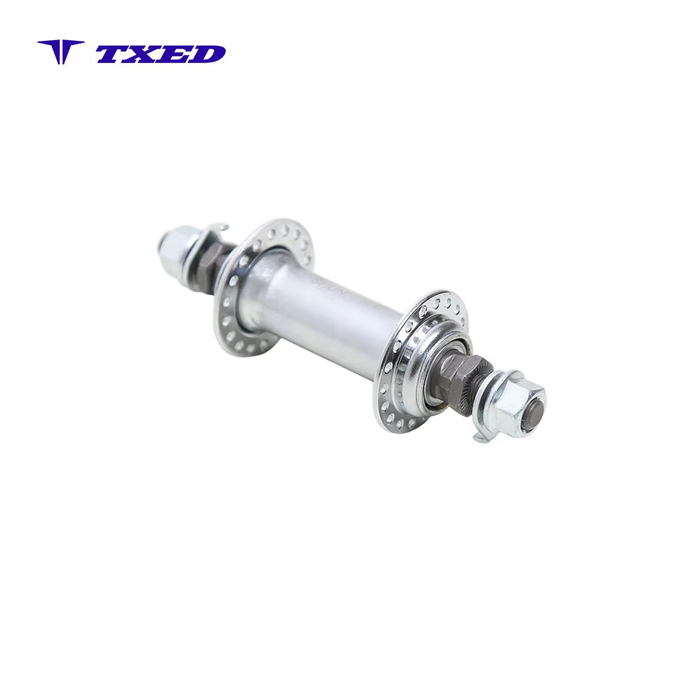 Steel Front Hub 3/8 X14G 36H 100 140mm CP Bicycle Hub with V-Brake Axle Type & Nut Type detail image 5