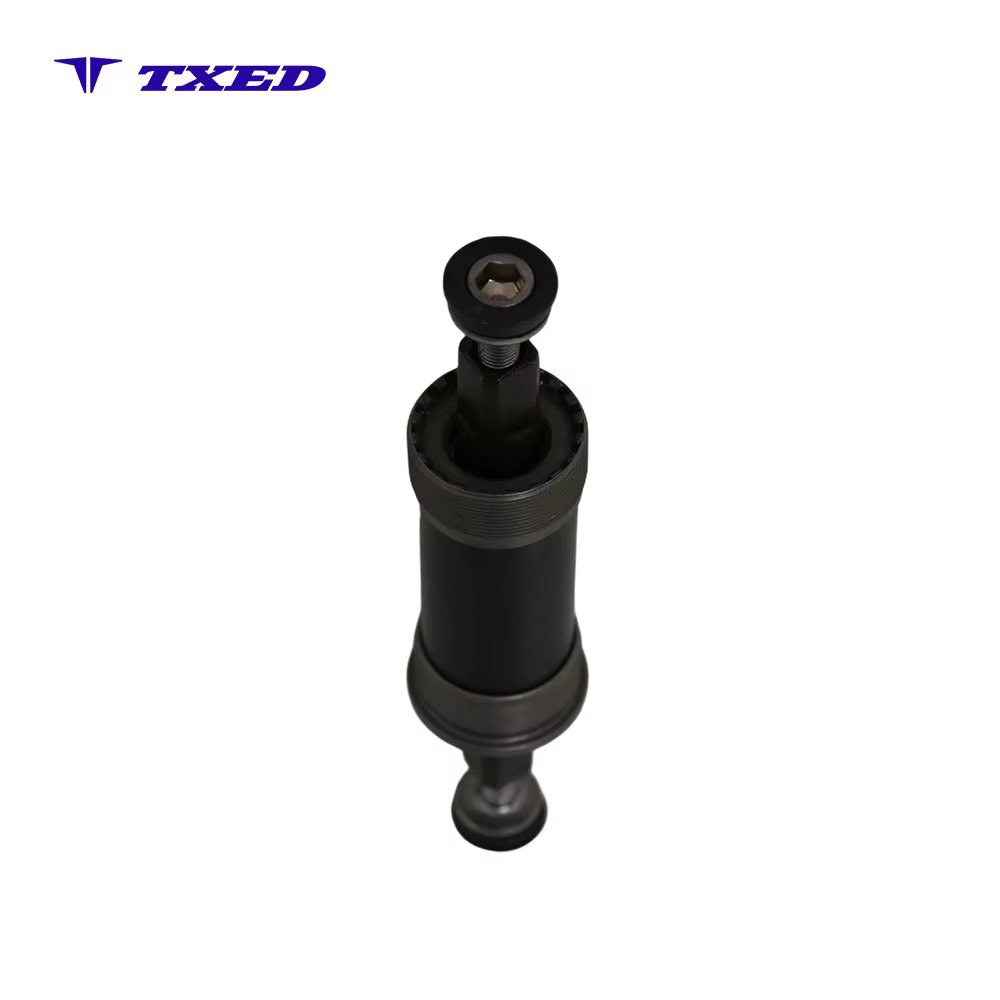 Steel Sealed Bottom Bracket 140mm with Waterproof Screws BLACK OXIDE Finish for Bicycle (Magnetic Ring Adjusted Left Side) detail image 2